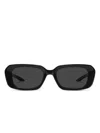 Gentle Monster Melrose Square-frame Sunglasses In Black