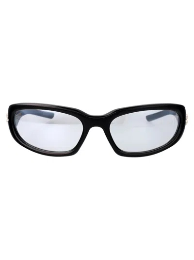 Gentle Monster Memento Sunglasses In Black