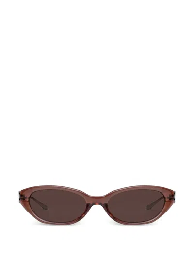 Gentle Monster Mimosa Sunglasses In Brown