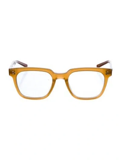 Pre-owned Gentle Monster Monaco Square Eyeglasses In Brown