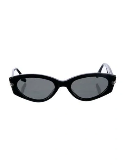 Pre-owned Gentle Monster Monosoa Cat-eye Sunglasses In Black