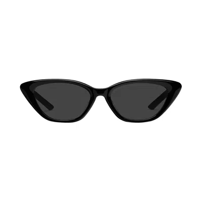 Pre-owned Gentle Monster Mowa 01 Star Detail Cat Eye Sunglasses 'black' | Men's Size Onesize