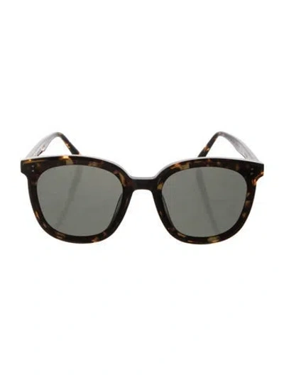 Pre-owned Gentle Monster My Ma Wayfarer Sunglasses In Brown