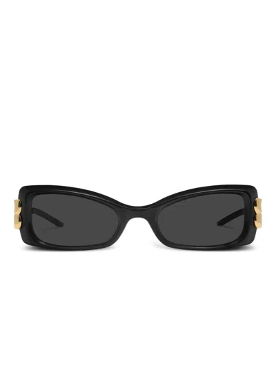 Gentle Monster Nemesis 01 Cat-eye Sunglasses In Black