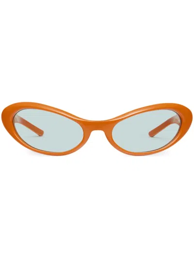 Gentle Monster Nova Or3 Cat Eye-frame Sunglasses In Orange