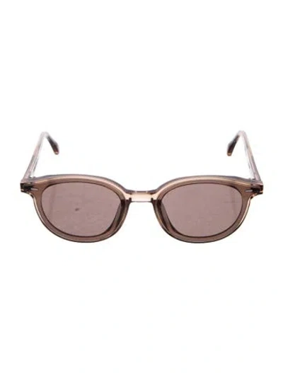 Pre-owned Gentle Monster Obon Round Sunglasses In Neutral