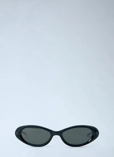 Gentle Monster Ora 01 Oval Sunglasses In Black