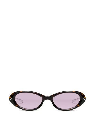 Gentle Monster Ora Oval-frame Sunglasses In Pink