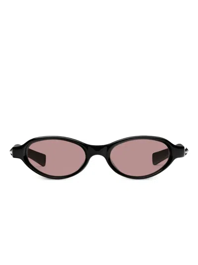 Gentle Monster Oval-frame Glasses In Black