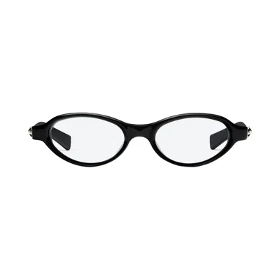 Pre-owned Gentle Monster Oval Frame Glasses 'black' | Men's Size Onesize