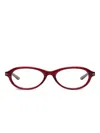 Gentle Monster Oval-frame Glasses In Red
