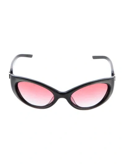 Pre-owned Gentle Monster Oversize Gradient Sunglasses In Grey