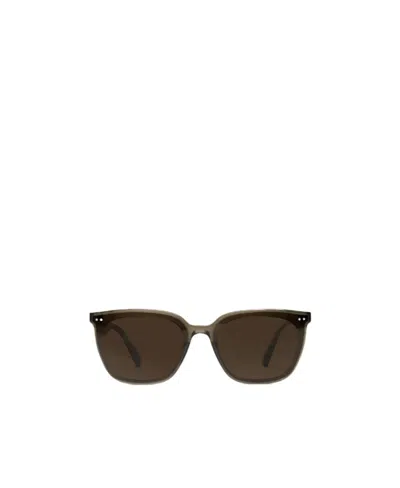 Gentle Monster Oversize-rectangle-frame Sunglasses In Green