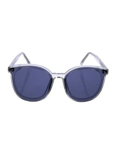 Pre-owned Gentle Monster Oversize Tinted Sunglasses In Transparent