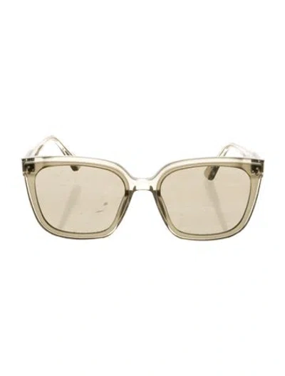 Pre-owned Gentle Monster Palette Oversize Sunglasses In Transparent