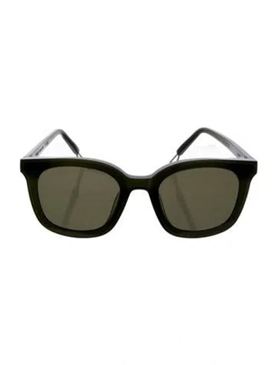 Pre-owned Gentle Monster Papas Square Sunglasses In Green