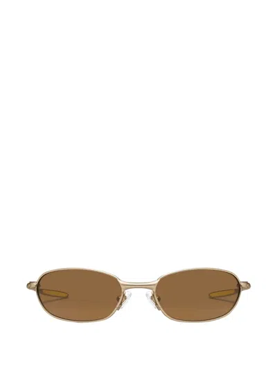 Gentle Monster Pitot M038 Oval-frame Sunglasses In Brown