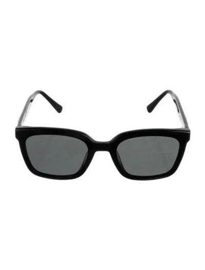 Pre-owned Gentle Monster Plot Square Sunglasses In Black