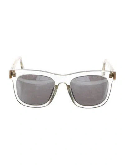 Pre-owned Gentle Monster Pulp Fiction Wayfarer Sunglasses In Transparent
