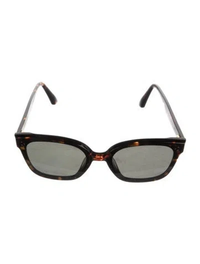 Pre-owned Gentle Monster Rick Square Sunglasses In Brown