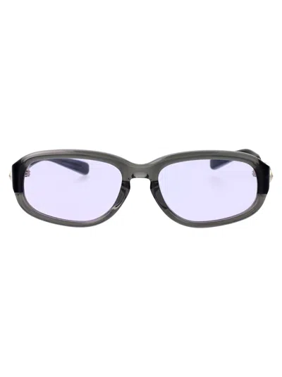 Gentle Monster Rna Sunglasses In Gc9 Grey Clear