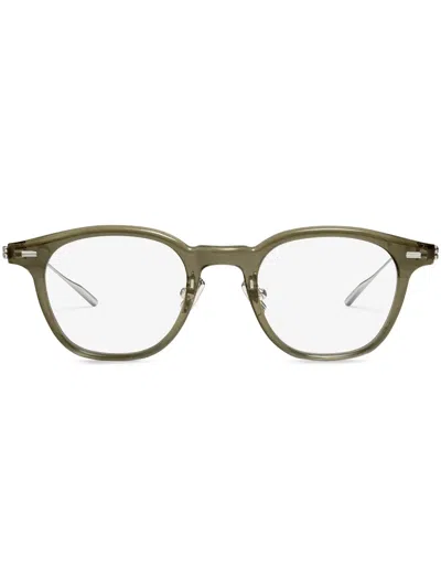 Gentle Monster Rob Kc1 Brille Mit Eckigem Gestell In Grün