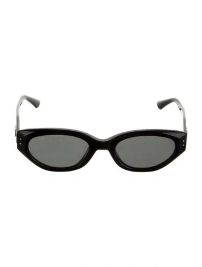 Pre-owned Gentle Monster Rococo Cat-eye Sunglasses In Black