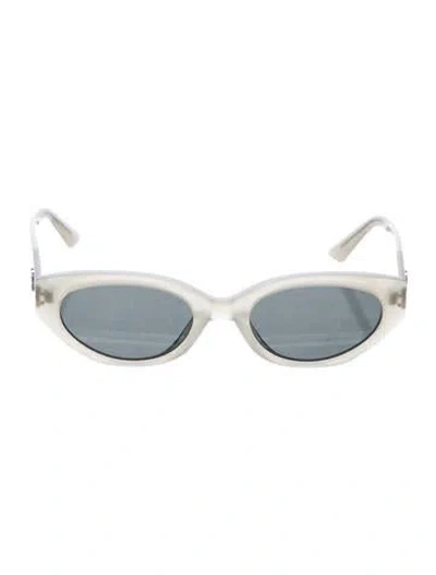 Pre-owned Gentle Monster Rococo Cat-eye Sunglasses In Neutrals