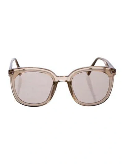 Pre-owned Gentle Monster Rosy Square Sunglasses In Neutral