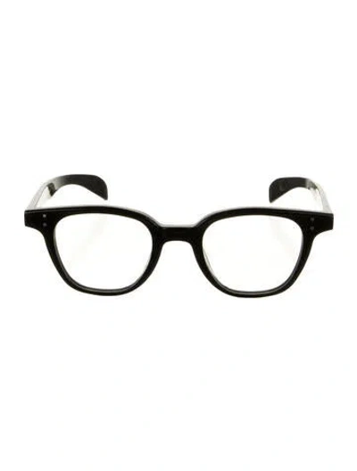 Pre-owned Gentle Monster Round Eyeglasses In Black
