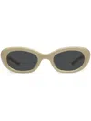Gentle Monster Savage Y10 Sunglasses In 黄色