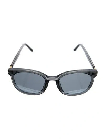 Pre-owned Gentle Monster Six Bears Wayfarer Sunglasses In Gray