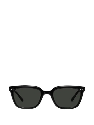 Gentle Monster Soho 01 Recycled Rectangle-frame Sunglasses In Black