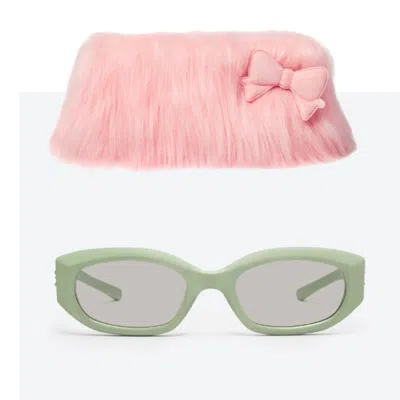 Pre-owned Gentle Monster South Korea Authentic  X Jennie Jentle Salon Wispy Gr8 Sunglass In Gray