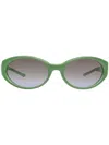 Gentle Monster Sphere Gr7 Sunglasses In 绿色