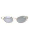 Gentle Monster Sphere Sunglasses In W2 White