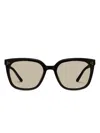 Gentle Monster Square-frame Sunglasses In Black
