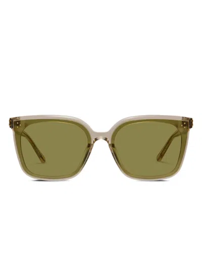 Gentle Monster Square-frame Sunglasses In Brown