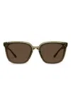 Gentle Monster Square-frame Sunglasses In Green