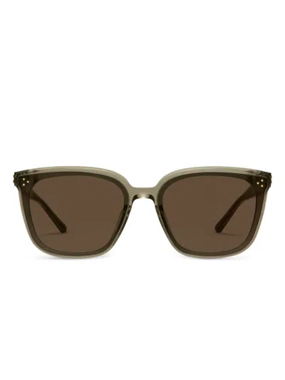 Gentle Monster Square-frame Sunglasses In Green