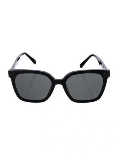 Pre-owned Gentle Monster Square Tinted Sunglasses In Black