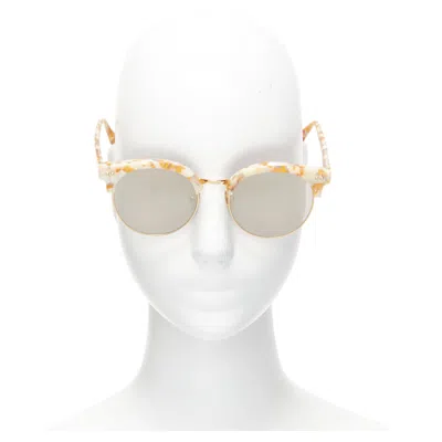 Gentle Monster Supernature Cateye Reflective Sunglasses In Black
