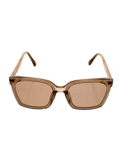 Pre-owned Gentle Monster Tega Wayfarer Sunglasses In Neutral