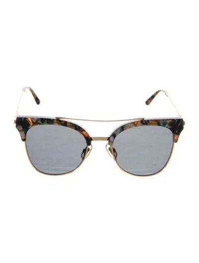 Pre-owned Gentle Monster Tell Me Wayfarer Sunglasses In Multi
