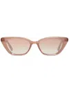 Gentle Monster Terra Cotta Gradient Sunglasses In Neutrals