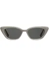 Gentle Monster Terra Cotta Tinted Sunglasses In Grey