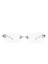 Gentle Monster Tetra 02 Sunglasses In Silver