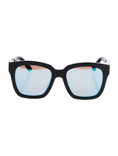 Pre-owned Gentle Monster The Dreamer 17 Wayfarer Sunglasses In Black