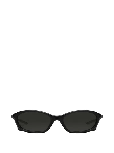 Gentle Monster Turbo M01 Oval-frame Sunglasses In Black