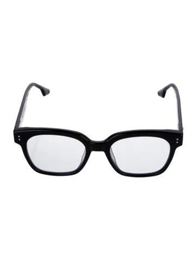 Pre-owned Gentle Monster Una.c N Square Eyeglasses In Black